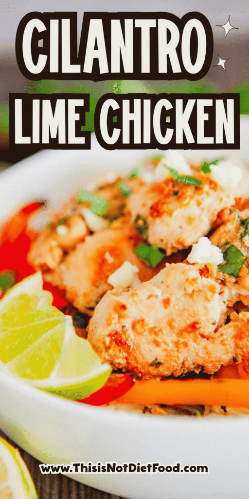 If you're looking for a quick, flavorful dinner, this Cilantro Lime Chicken is a must-make! Juicy marinated chicken is cooked until golden, then tossed with fresh lime juice and cilantro for a bright, fresh finish. This easy Cilantro Lime Chicken Recipe is perfect for busy weeknights, meal prep, rice bowls, tacos, salads, burritos, or wraps. Whether you're searching for Easy Chicken Dinner Recipes, Healthy Chicken Recipes, Chicken Breast Recipes, Mexican Chicken Recipes, Lime Chicken, Chicken Marinade Recipes, High Protein Meals, Air Fryer Chicken Recipes, Skillet Chicken Recipes, or Quick Family Dinner Ideas, this simple recipe delivers big flavor with minimal effort. Save this easy weeknight favorite for your next delicious family dinner!
