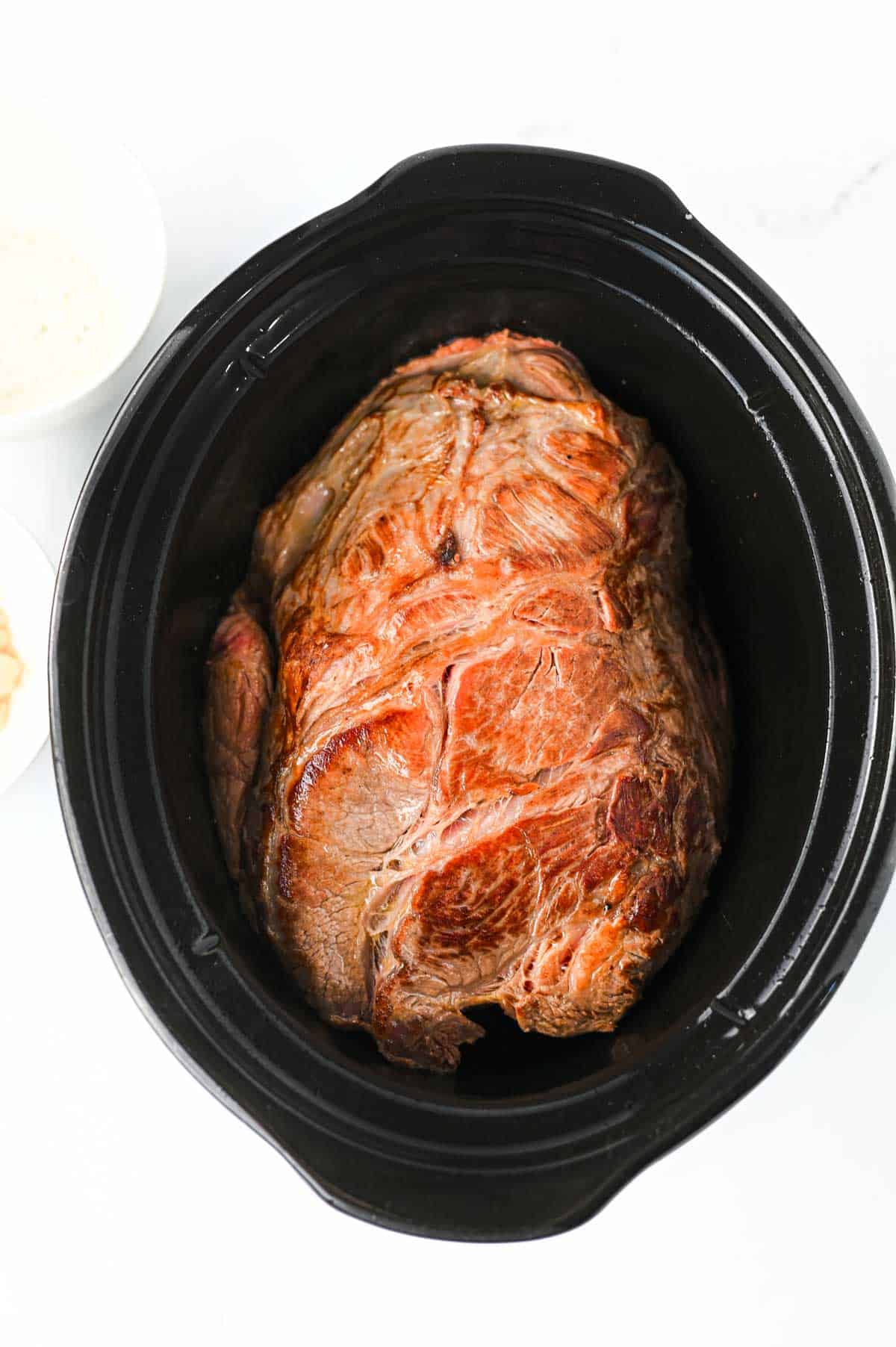 pot roast in a crock pot