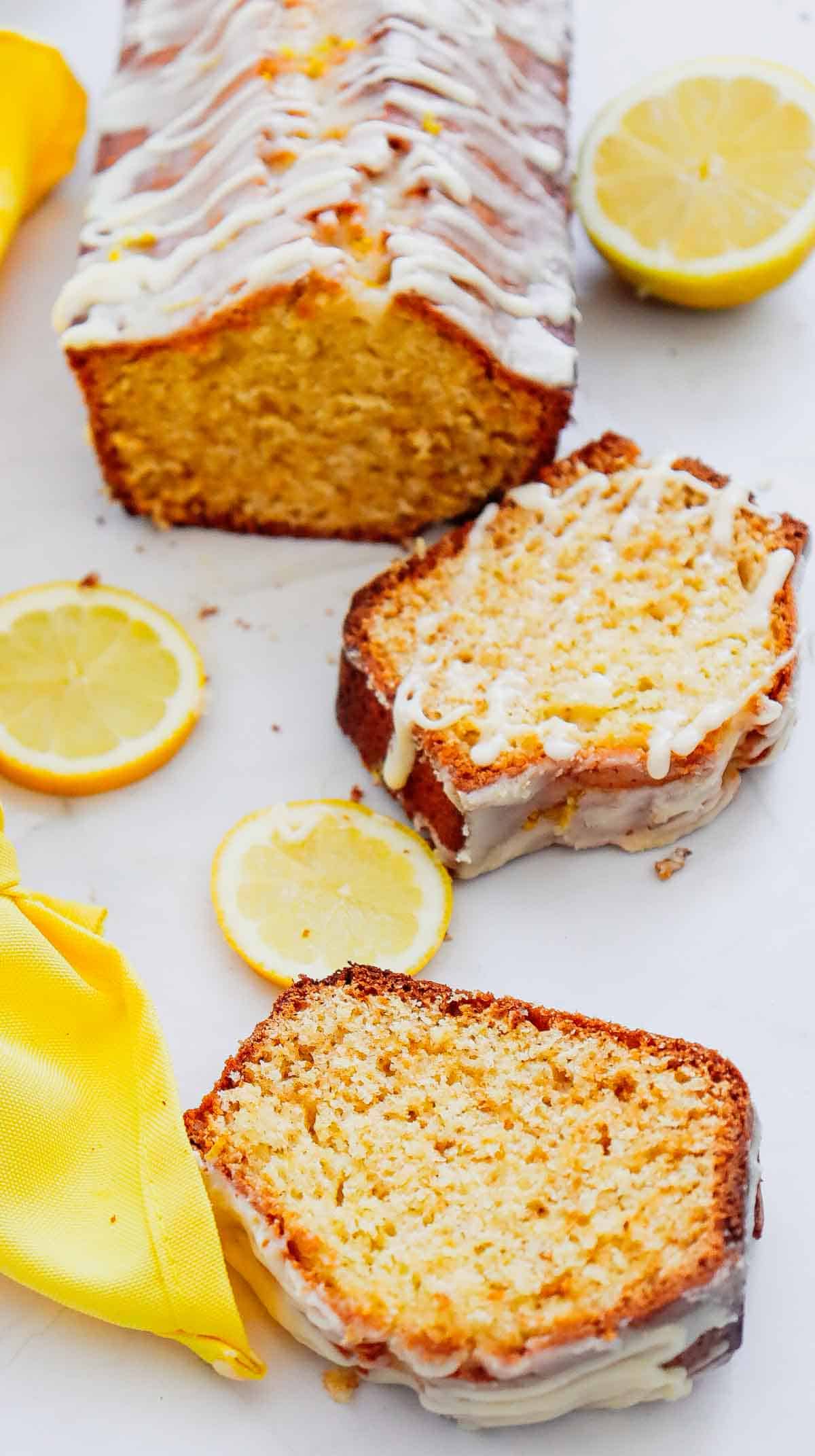 Looking for the best Lemon Loaf Cake recipe? This easy homemade lemon loaf is soft, moist, and packed with fresh lemon juice for bright citrus flavor in every slice. Topped with a creamy lemon glaze, this glazed lemon loaf cake is perfect for breakfast, brunch, dessert, afternoon tea, or a sweet snack with coffee. If you love Starbucks lemon loaf copycat recipes, easy loaf cake recipes, lemon pound cake, homemade lemon desserts, and simple baking recipes, this one is sure to become a favorite. Made with everyday pantry ingredients, this delicious moist lemon cake bakes up tender, flavorful, and bakery-worthy every time. Save this easy lemon loaf recipe for your next baking day!