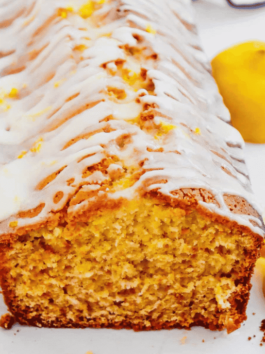 Looking for the best Lemon Loaf Cake recipe? This easy homemade lemon loaf is soft, moist, and packed with fresh lemon juice for bright citrus flavor in every slice. Topped with a creamy lemon glaze, this glazed lemon loaf cake is perfect for breakfast, brunch, dessert, afternoon tea, or a sweet snack with coffee. If you love Starbucks lemon loaf copycat recipes, easy loaf cake recipes, lemon pound cake, homemade lemon desserts, and simple baking recipes, this one is sure to become a favorite. Made with everyday pantry ingredients, this delicious moist lemon cake bakes up tender, flavorful, and bakery-worthy every time. Save this easy lemon loaf recipe for your next baking day!