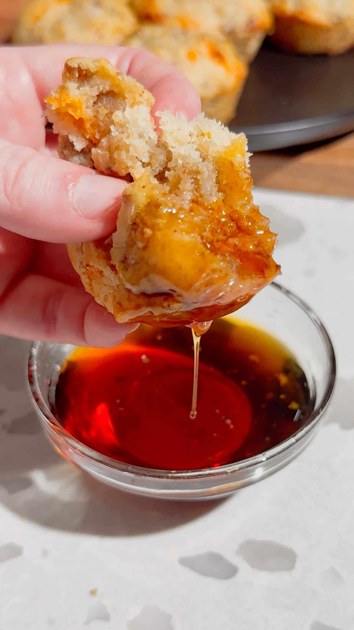 Looking for the ultimate make ahead breakfast? These McGriddle Muffins combine fluffy pancake batter, maple sausage, crispy bacon, melted cheddar cheese, and sweet maple syrup into the perfect grab-and-go breakfast recipe. They're freezer friendly, meal prep approved, kid friendly, and ready in just 30 minutes, making them ideal for busy weekday mornings, weekend brunch, school breakfasts, and holiday mornings. If you love easy breakfast recipes, breakfast muffins, pancake muffins, savory breakfast ideas, maple sausage recipes, brunch recipes, breakfast meal prep, freezer breakfast recipes, and family breakfast ideas, these homemade McGriddle Muffins are a delicious shortcut everyone will request again and again.