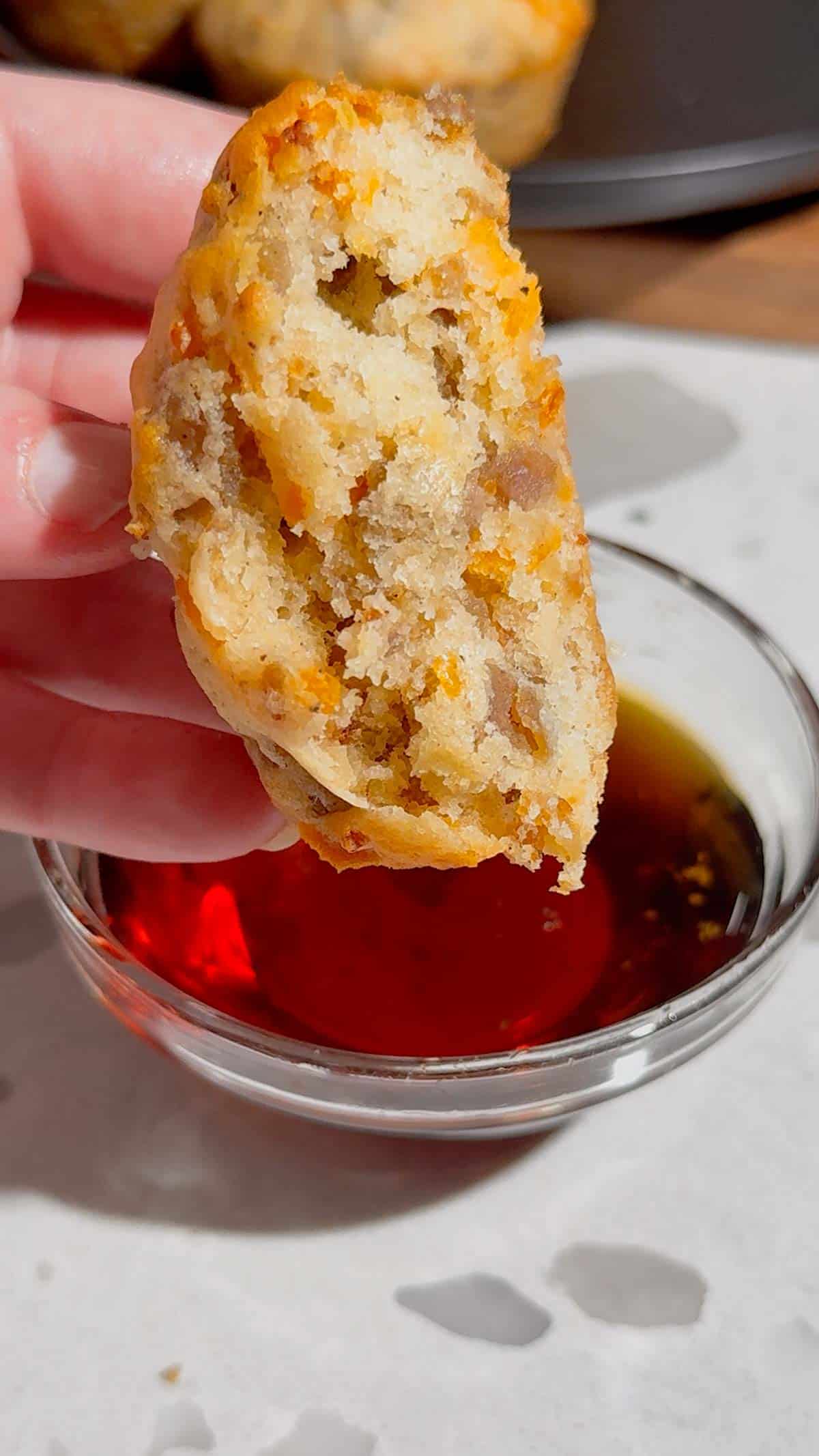 Looking for the ultimate make ahead breakfast? These McGriddle Muffins combine fluffy pancake batter, maple sausage, crispy bacon, melted cheddar cheese, and sweet maple syrup into the perfect grab-and-go breakfast recipe. They're freezer friendly, meal prep approved, kid friendly, and ready in just 30 minutes, making them ideal for busy weekday mornings, weekend brunch, school breakfasts, and holiday mornings. If you love easy breakfast recipes, breakfast muffins, pancake muffins, savory breakfast ideas, maple sausage recipes, brunch recipes, breakfast meal prep, freezer breakfast recipes, and family breakfast ideas, these homemade McGriddle Muffins are a delicious shortcut everyone will request again and again.