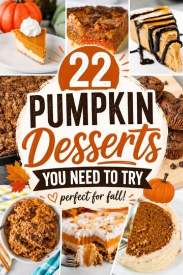 Looking for Simple Fall Desserts? This collection of 22 pumpkin desserts is packed with cozy ideas for every autumn craving. You'll find Pumpkin Desserts With Cream Cheese, Best Fall Desserts, Quick Pumpkin Desserts, and plenty of Canned Pumpkin Desserts for parties, potlucks, Thanksgiving, or a quiet weekend at home. From No Bake Pumpkin Desserts and Quick Fall Desserts to Pumpkin Dessert Ideas, these Best Pumpkin Desserts make it easy to enjoy pumpkin season. Save this roundup when you need Fall Dessert Ideas, Pumpkin Truffles, or inspiration for Pumpkin Spice Treats. Whether you love creamy, chocolatey, warmly spiced, baked, or no-bake treats, there is something here for every pumpkin fan. These Thanksgiving Baking are perfect for planning a fall baking day, filling a Thanksgiving dessert table, or finding a new family favorite.