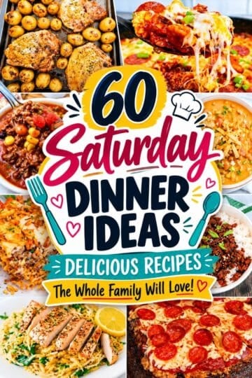 Make weekends more delicious with 60 Saturday Dinner Ideas packed with easy, comforting meals for every craving. Explore Quick And Easy Dinner Recipes, Cheap Dinners For A Family, Easy Dinner Recipes For Family, Saturday Meal Ideas, Fun Weekend Meals, Dinner Suggestions For Tonight, Quick Meals For A Crowd, and Weekend Dinner Recipes. Whether you want comfort food, something budget-friendly, or an easy dish to share, there is plenty here to make Saturday dinner feel special. These recipes use familiar ingredients and approachable methods, making it easy to find something that fits your schedule, budget, and appetite. These recipes use familiar ingredients and approachable methods, making it easy to find something that fits your schedule, budget, and appetite.