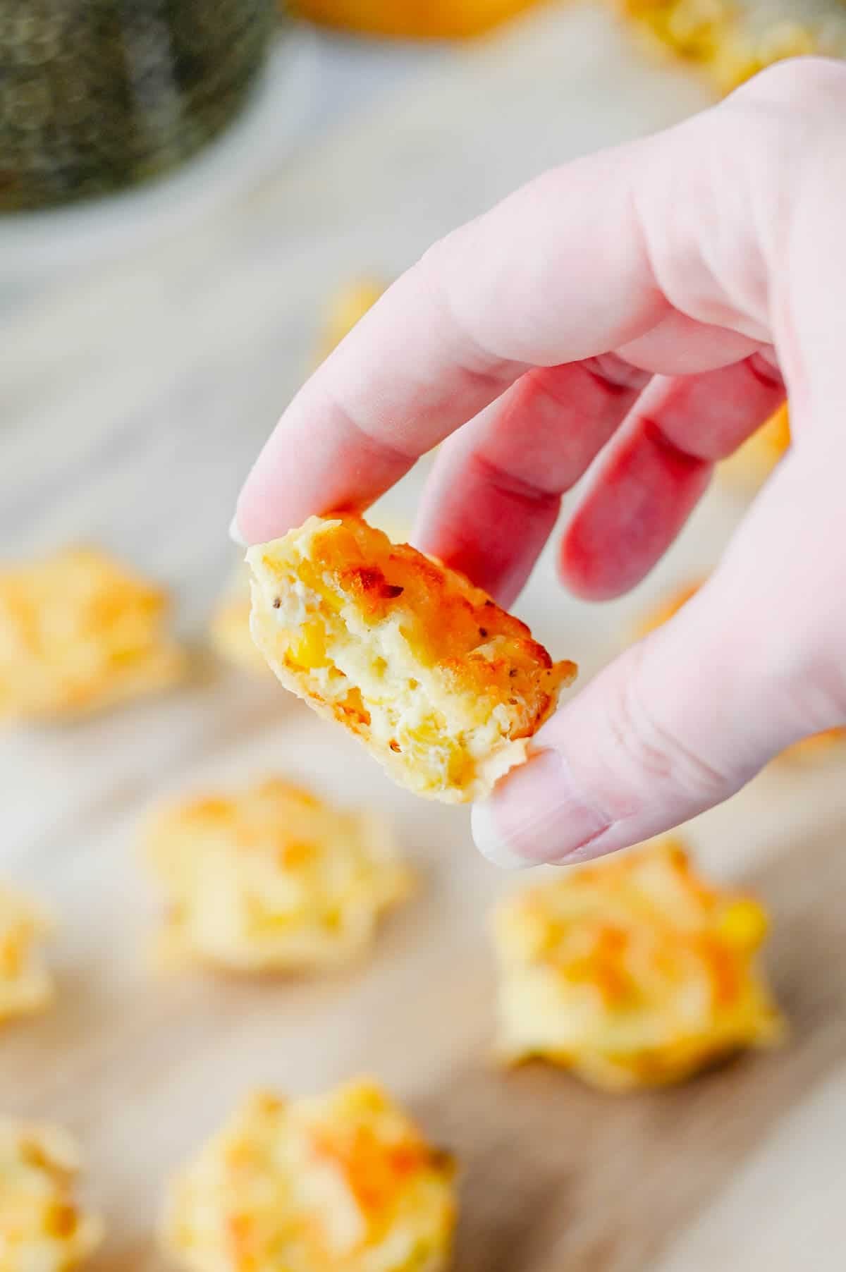 These Iowa Party Bites are the ultimate easy appetizer for game day, holiday parties, potlucks, and family gatherings! Crispy Tostitos Scoops are filled with a creamy, cheesy mixture of cream cheese, mozzarella, sweet corn, green chiles, and savory seasonings, then topped with Parmesan and baked until golden and bubbly. This Iowa Party Bites Recipe is perfect when you need easy party appetizers, bite sized appetizers, finger foods, or quick game day snacks that everyone will grab by the handful. Add these cheesy corn bites to your favorite party food ideas, football appetizers, tailgate snacks, Super Bowl appetizers, or holiday appetizer recipes. With simple ingredients and just 15 minutes of baking time, these warm tortilla chip bites are an easy crowd pleasing appetizer for any occasion!