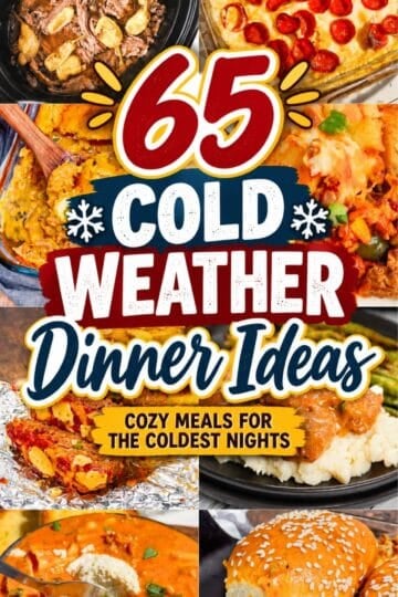 Save this collection of 65 cold weather dinner ideas for the nights when you want something warm, filling, and easy. You will find inspiration for Mexican Food Recipes, Cold Weather Food Dinner Tonight, Easy Winter Dinner Recipes Healthy, Easy Oven Recipes, Beef Stew Crock Pot Recipes Slow Cooker Crockpot Easy, Dinner Ideas For Cold Weather, Rainy Day Dinner Ideas, Cozy Winter Recipes Dinners, Comfort Soup Recipes, Winter Warmers. Find a new favorite for tonight, then save the roundup so your winter dinner inspiration is always ready. Great for meal planning and saving for later. There is something here for every cozy craving. Plenty of simple comfort-food inspiration awaits. Perfect for busy families and hungry weeknights. Keep it close for your next cold-weather craving.