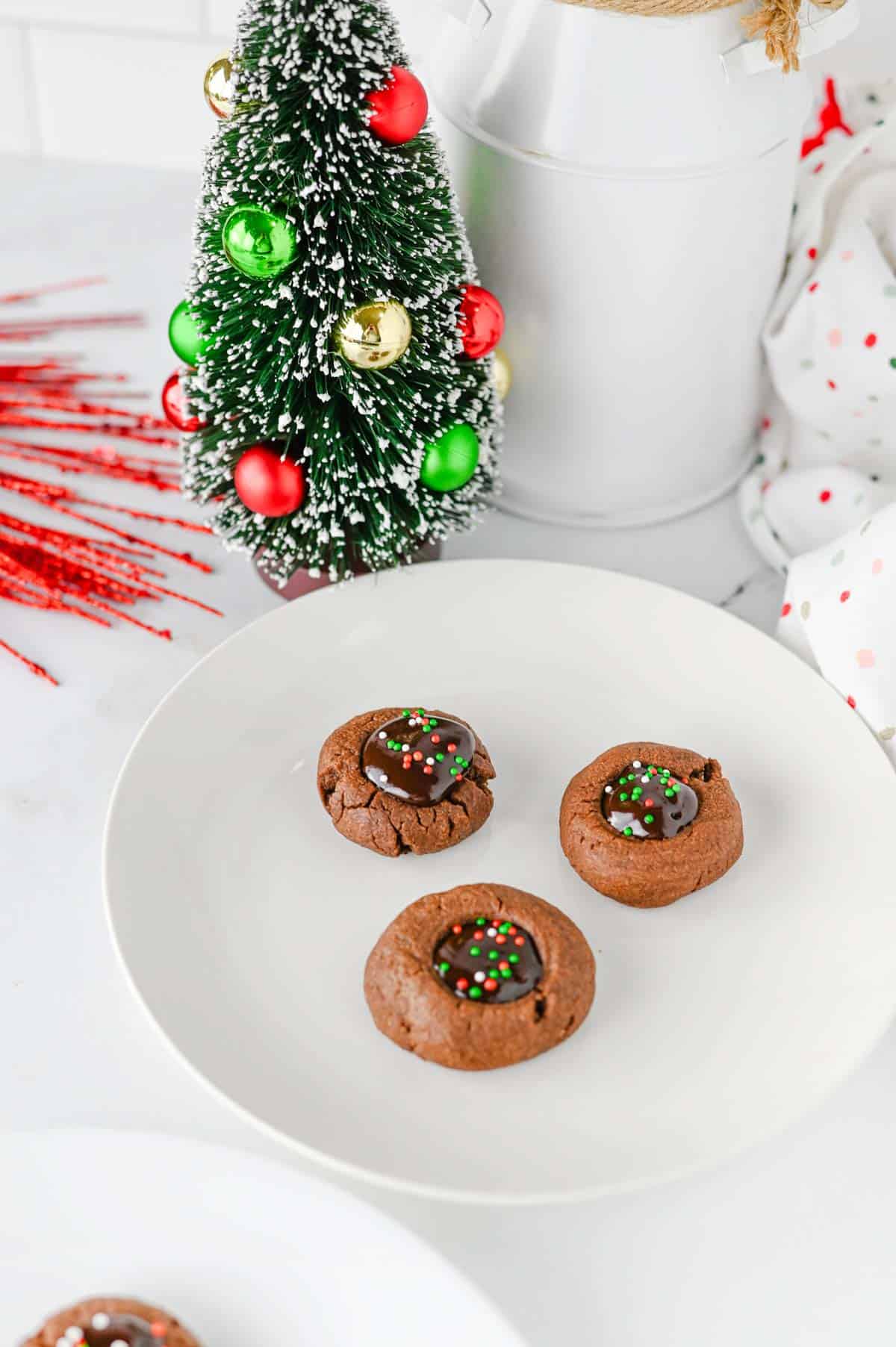 chocolate cookies for christmas