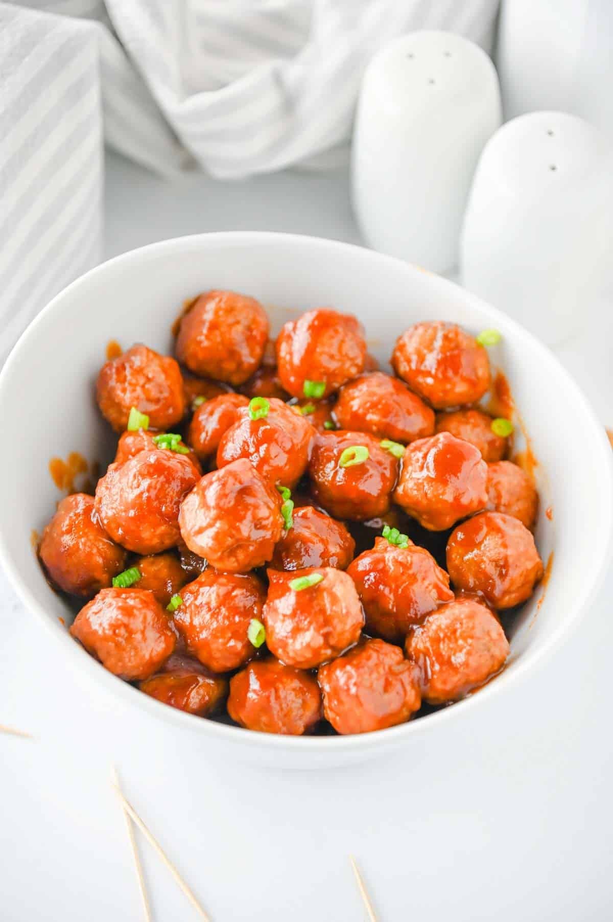 cocktail meatballs in a bowl