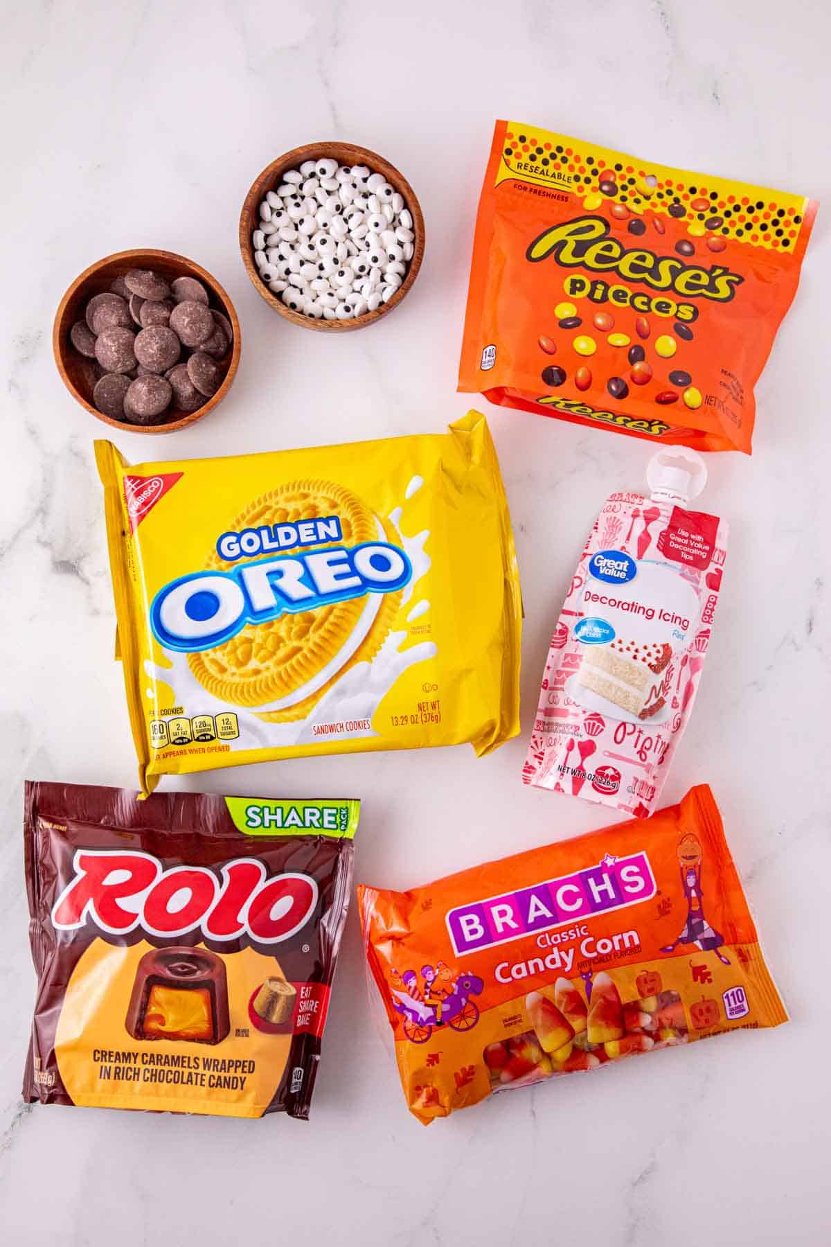 golden oreo turkey cookies