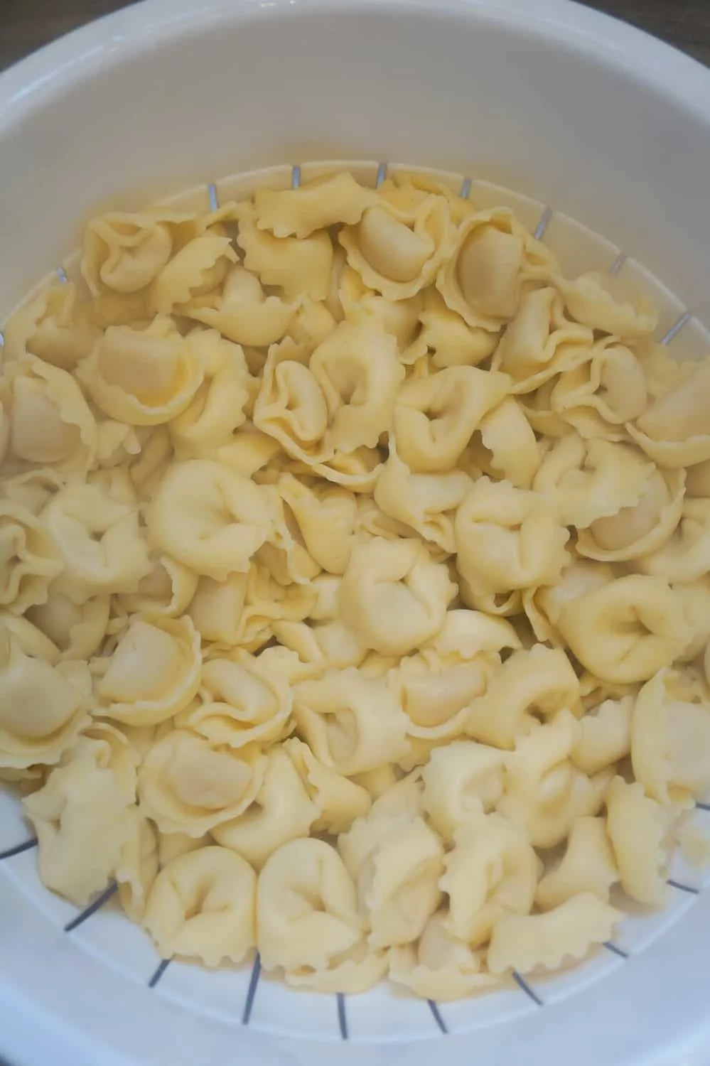 cooked cheese tortellini