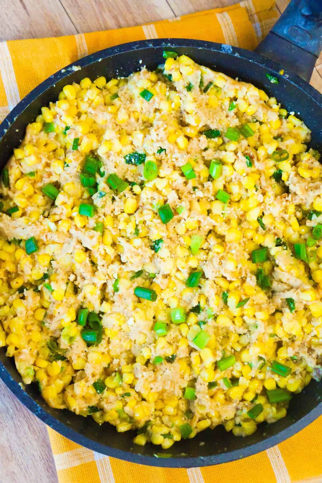 Cheesy Ritz Cracker Corn - THIS IS NOT DIET FOOD