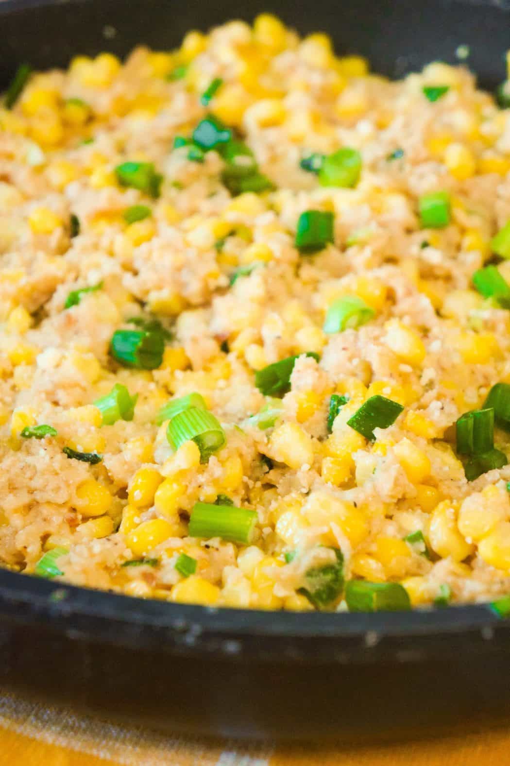 Cheesy Ritz Cracker Corn - THIS IS NOT DIET FOOD