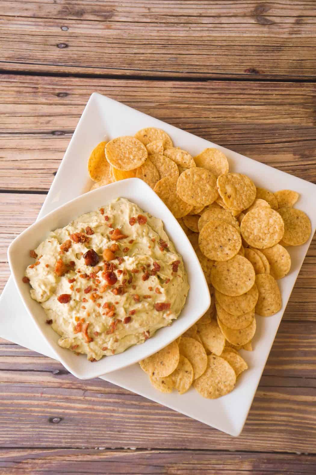 Bacon Cream Cheese Avocado Dip THIS IS NOT DIET FOOD