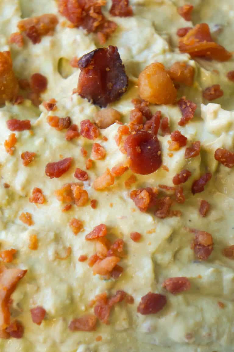 Bacon Cream Cheese Avocado Dip THIS IS NOT DIET FOOD