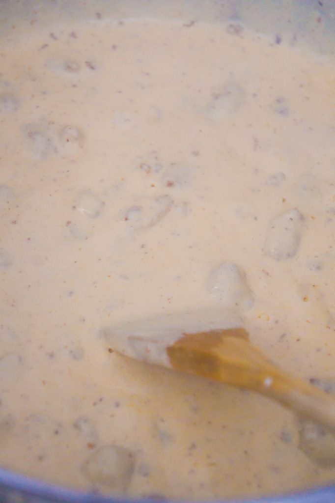 Breakfast Sausage Mac and Cheese THIS IS NOT DIET FOOD