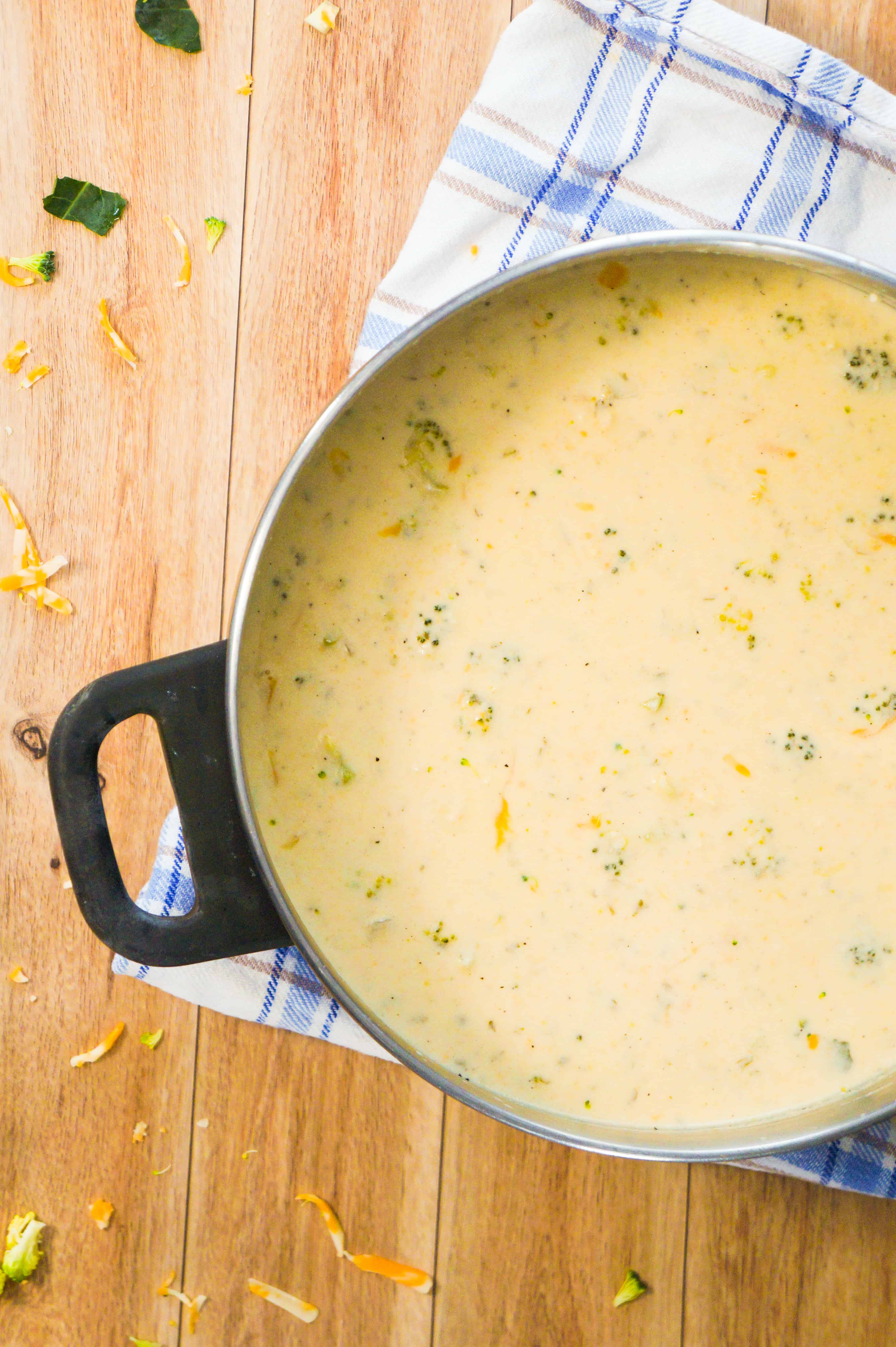 Broccoli Cheese Soup with Chicken