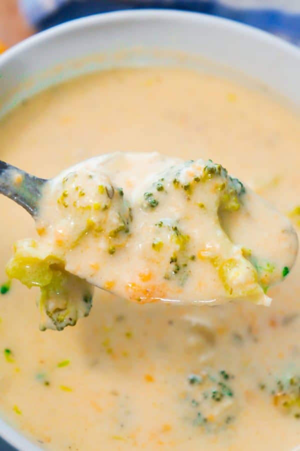 Broccoli Cheese Soup with Chicken THIS IS NOT DIET FOOD