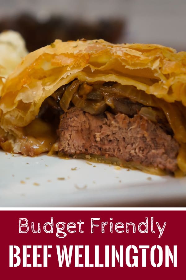 Budget Friendly Beef Wellington is an easy dinner recipe that won't blow your budget. This simple beef dish is made using frozen steaks from Walmart and store bought puff pastry.