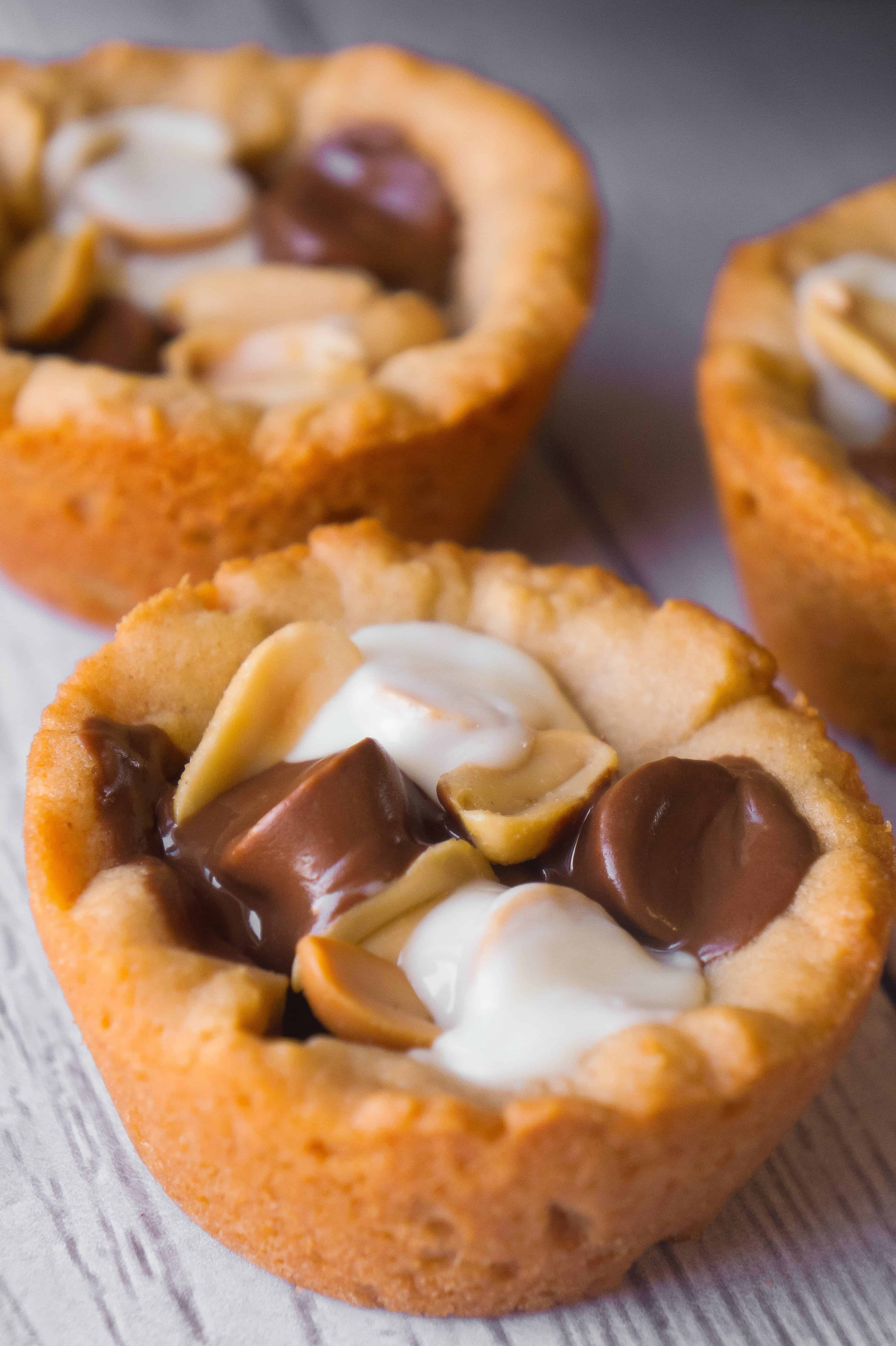 Caramel Peanut Butter Cookie Cups - THIS IS NOT DIET FOOD