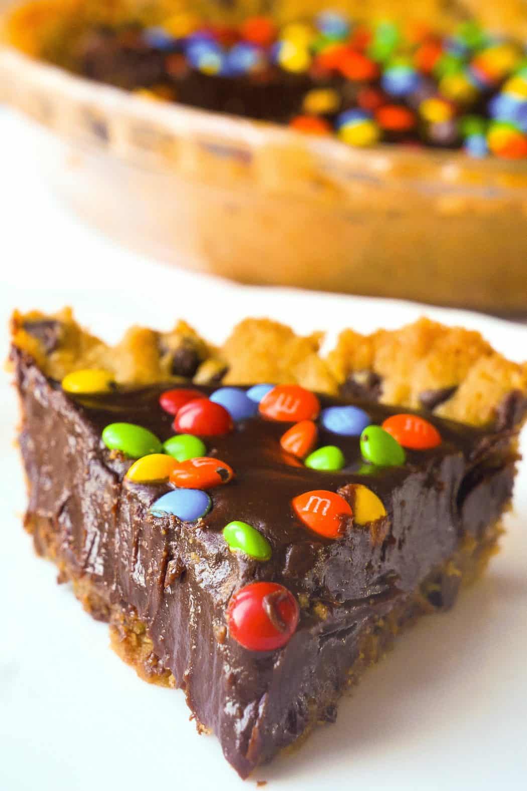 Chocolate Fudge Cookie Pie THIS IS NOT DIET FOOD