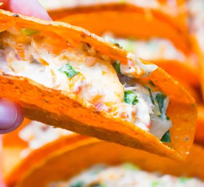 Baked cream cheese chicken taco recipe