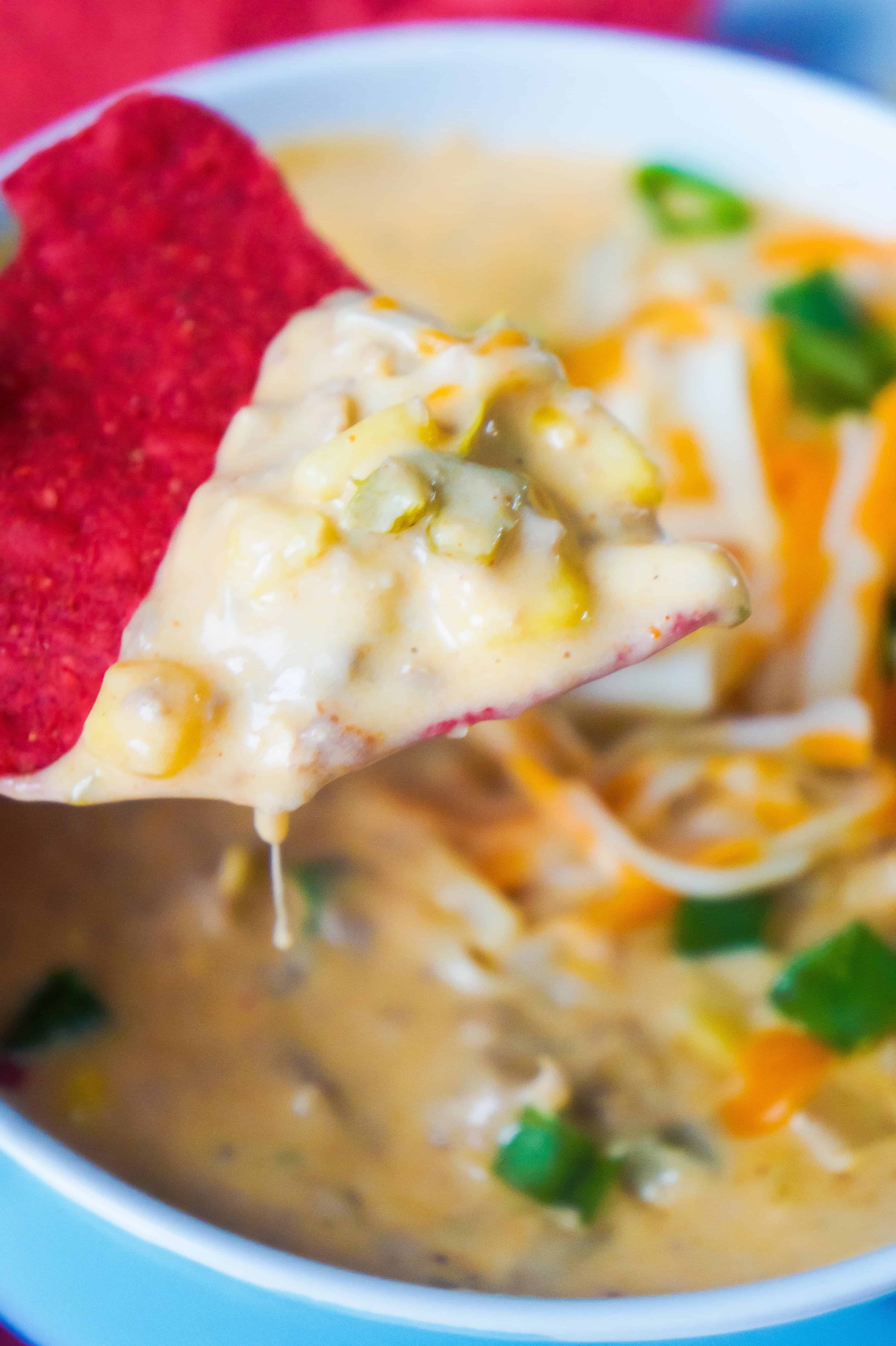 Creamy Ground Chicken Chili is the perfect winter comfort food recipe.