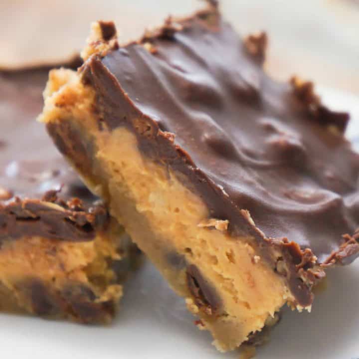 Chocolate peanut butter bars