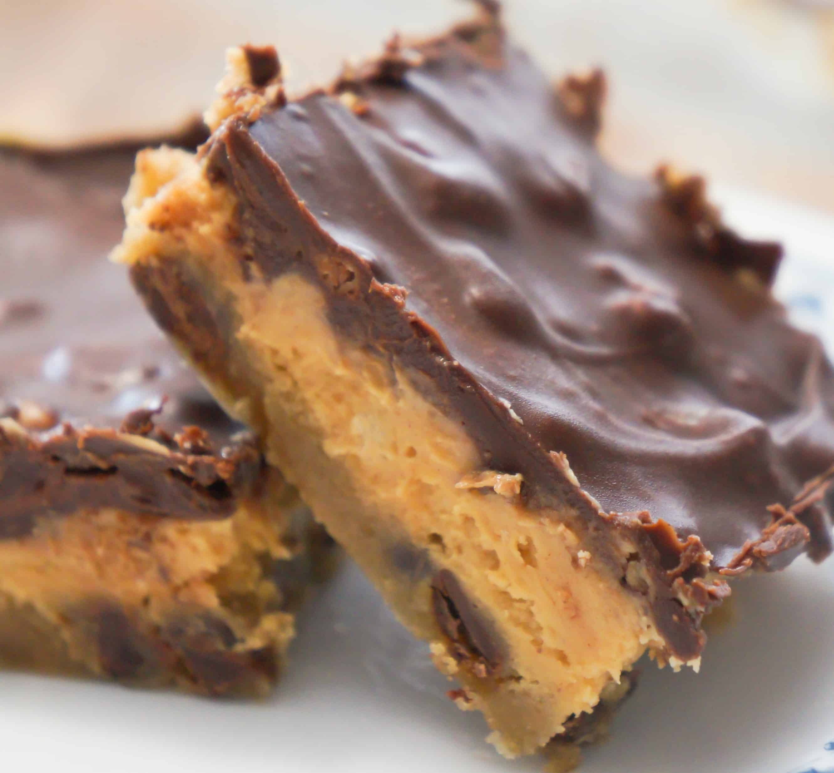 Chocolate peanut butter bars