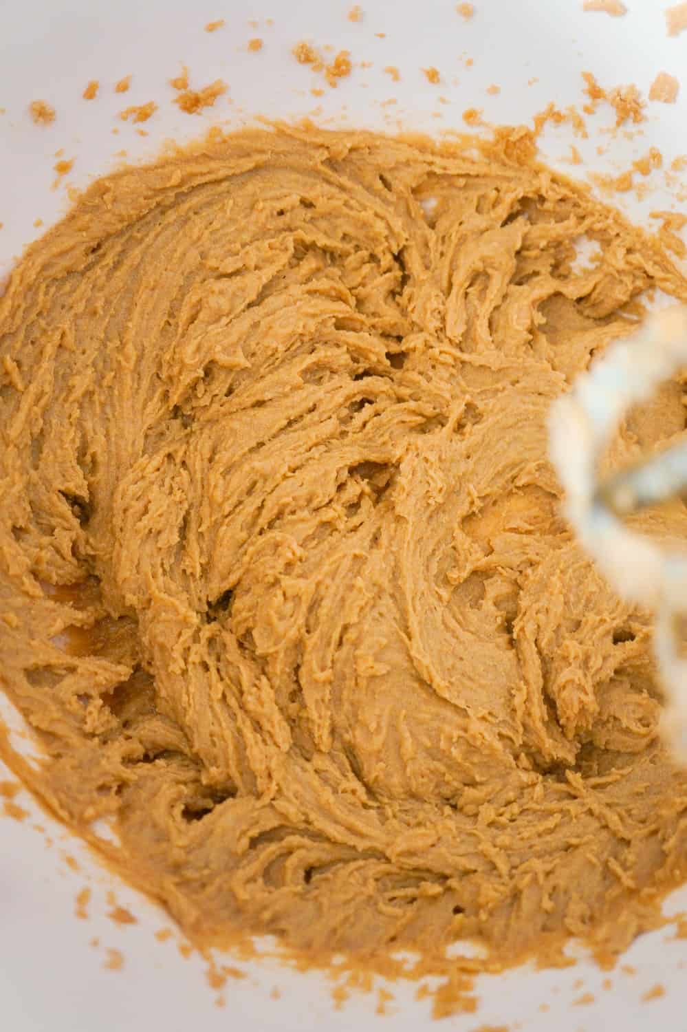 creamy peanut butter mixture