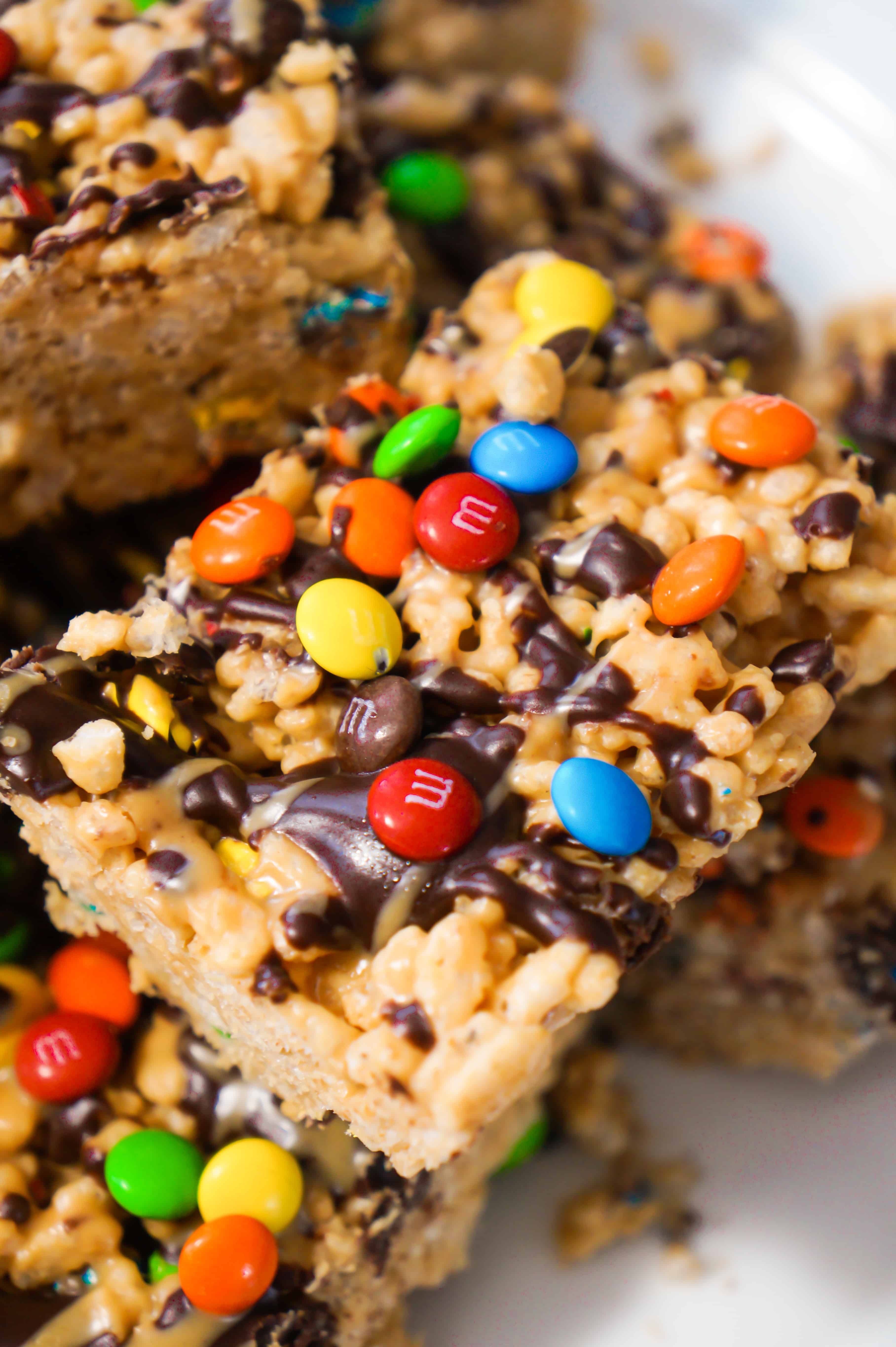 Peanut Butter Rice Krispie Treats Recipe - This is Not Diet Food