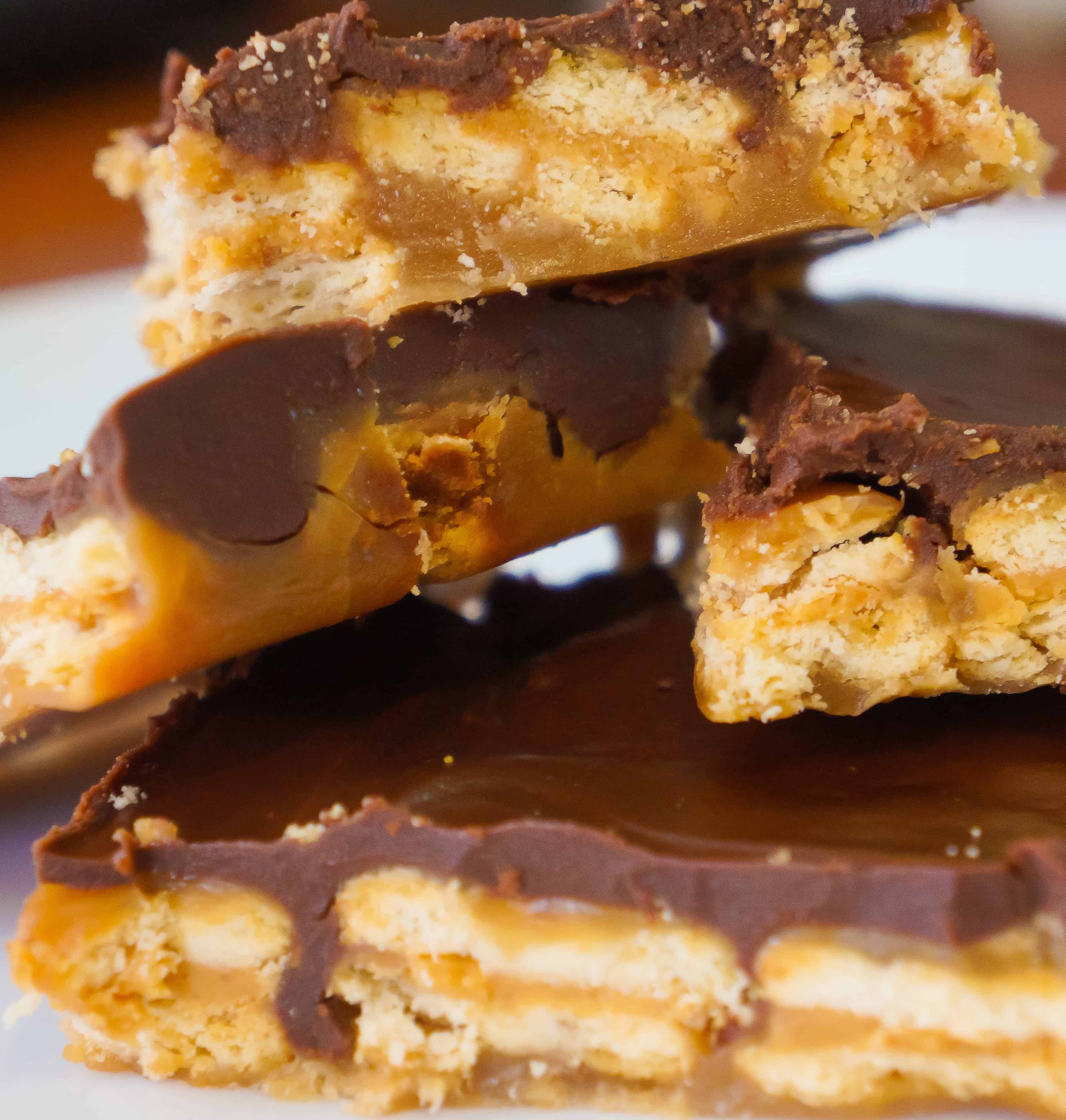 Peanut Butter Ritz Cracker Toffee