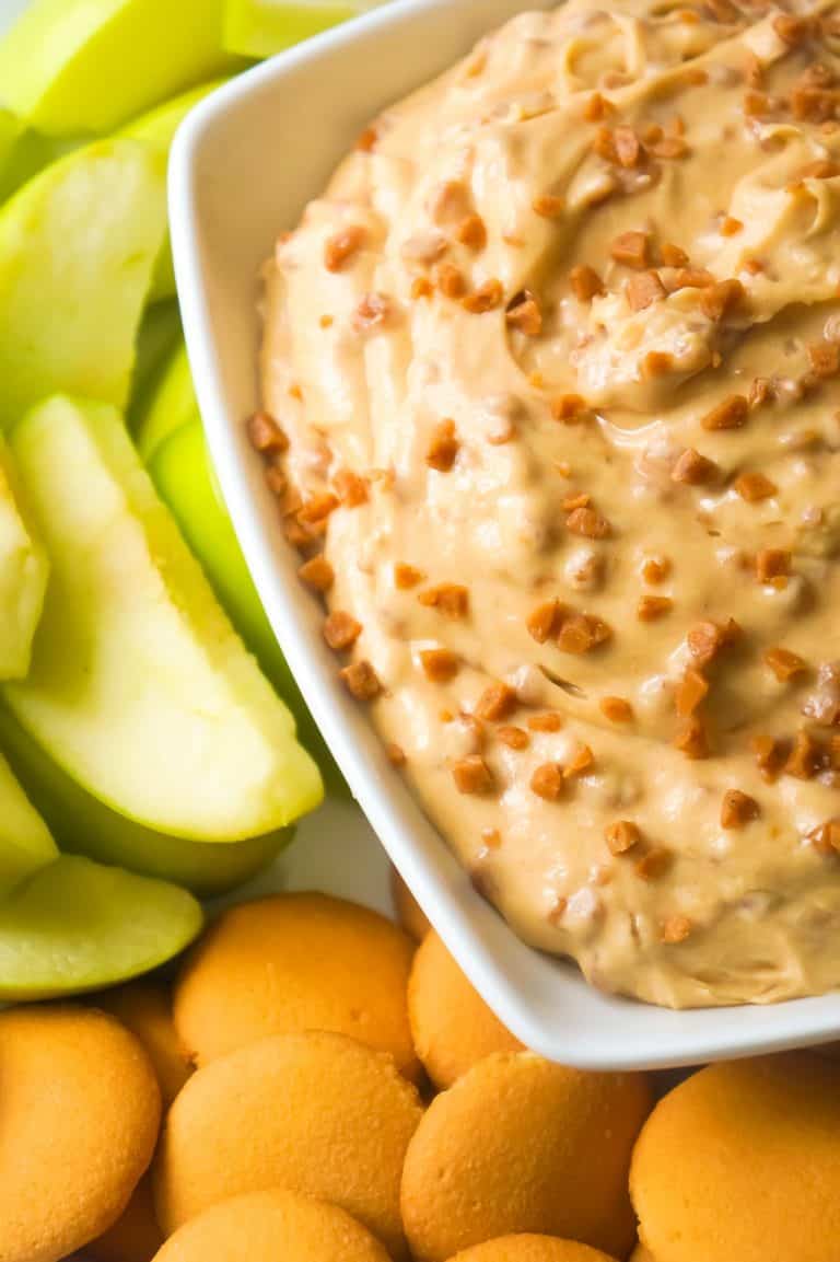 Peanut butter cookie dough dip this is not diet food