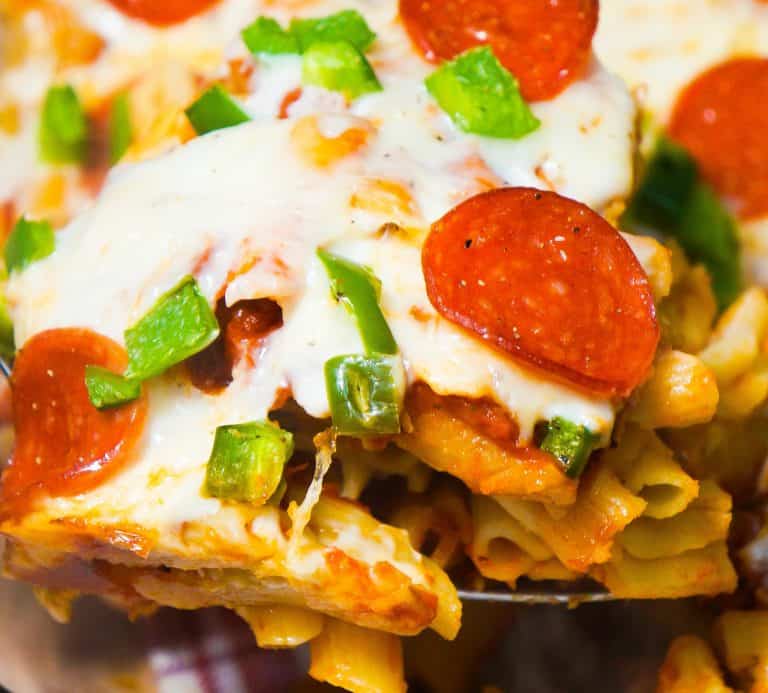 Pizza Roll Pasta Casserole THIS IS NOT DIET FOOD